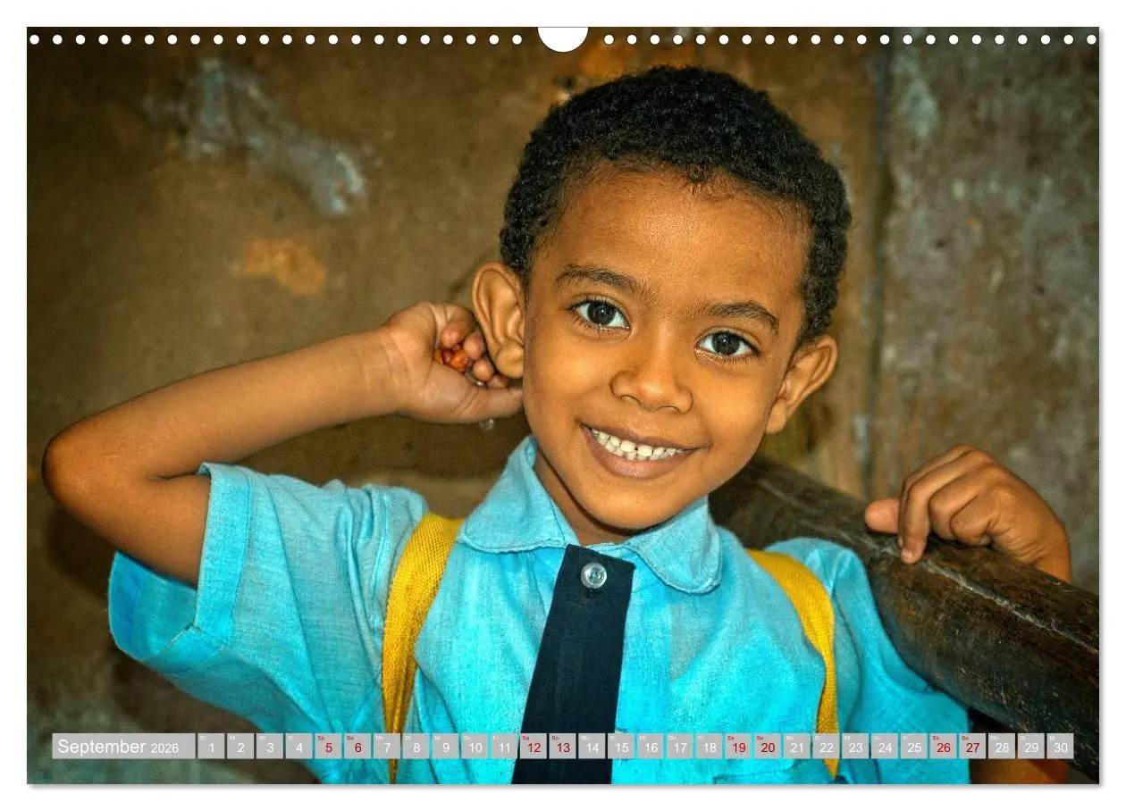 Bild: 9783457706794 | Kinderaugen aus Afrika (Wandkalender 2026 DIN A3 quer), CALVENDO...