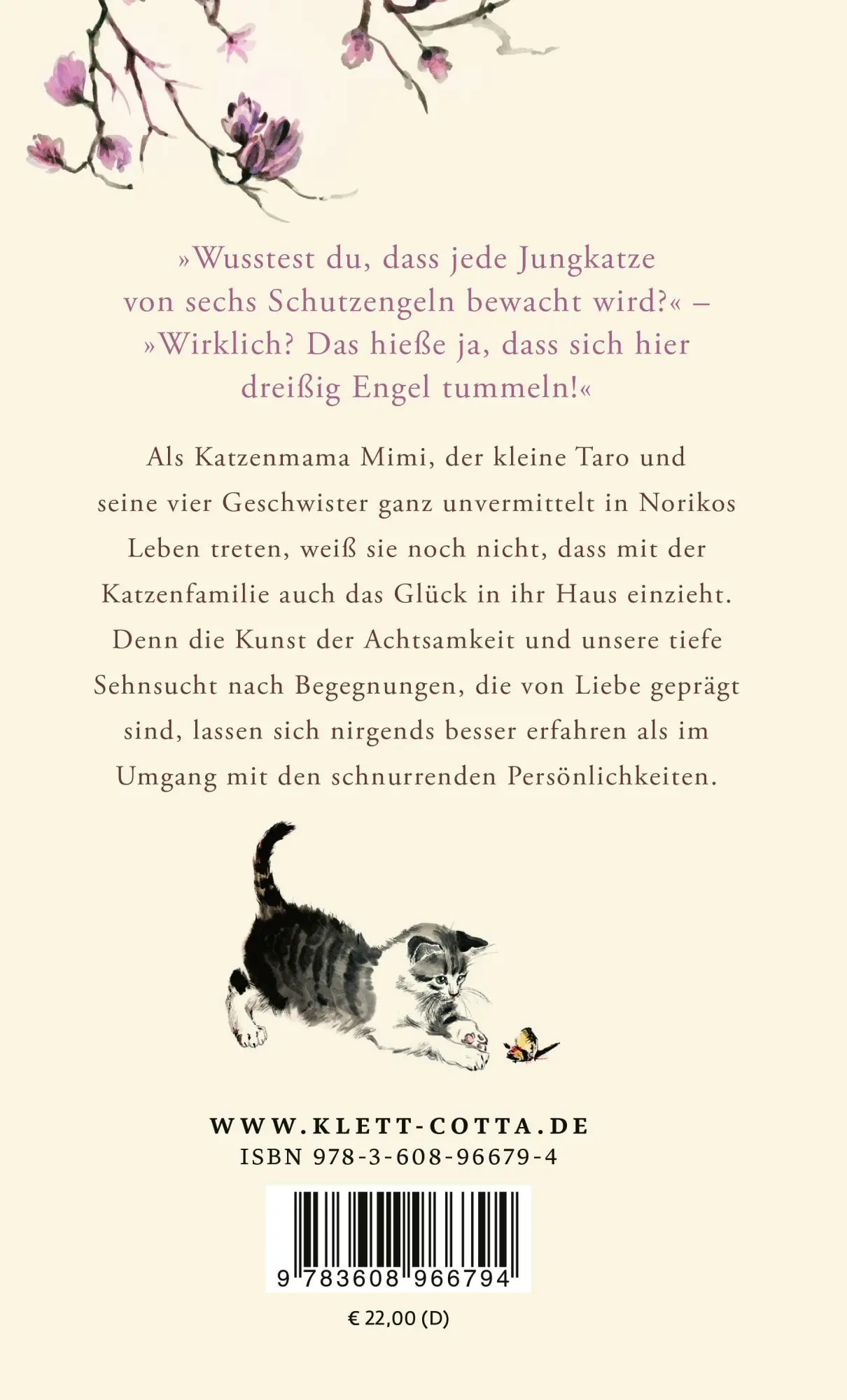 Rückseite: 9783608966794 | Die Magnolienkatzen | Noriko Morishita | Buch | 256 S. | Deutsch
