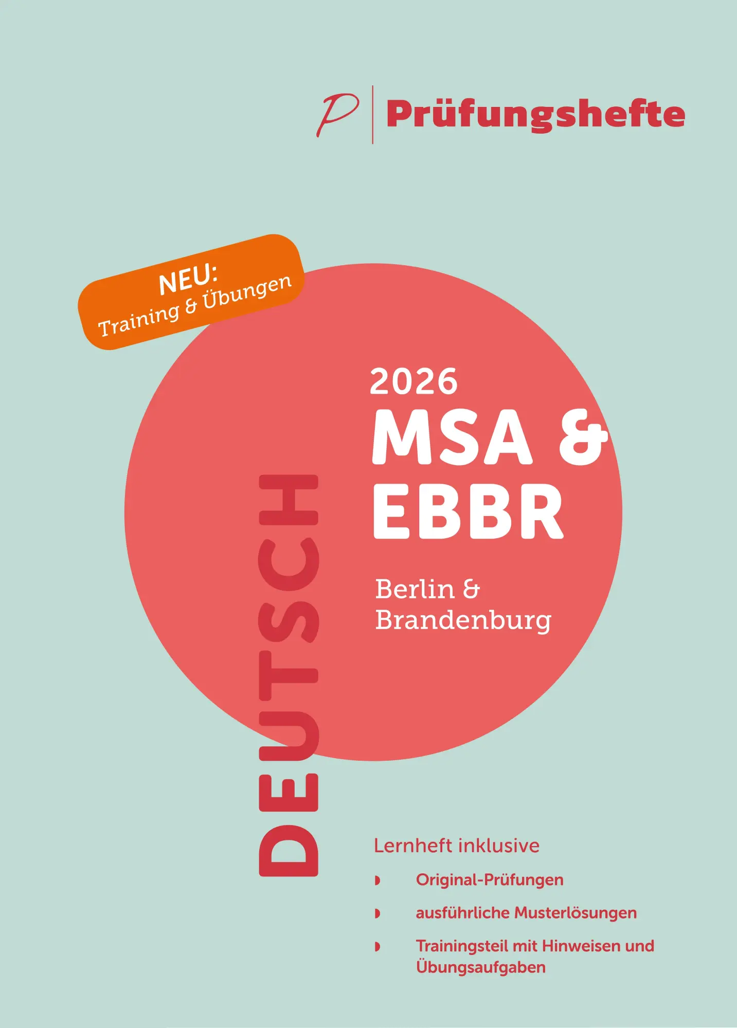 Cover: 9783911046794 | Prüfungsheft &amp; Training - 2026 Deutsch MSA und eBBR - Berlin und...