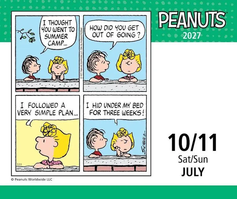 Bild: 9798881606794 | Peanuts 2027 | Original Andrews McMeel-Tagesabreißkalender [Kalendar]