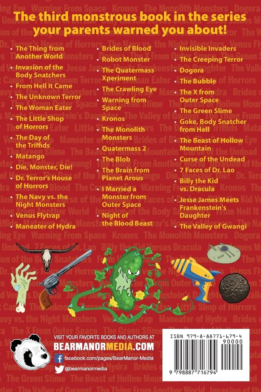 Rückseite: 9798887716794 | Cinema Bizarro - The Weird Kid's Guide to Particularly Odd Horror...