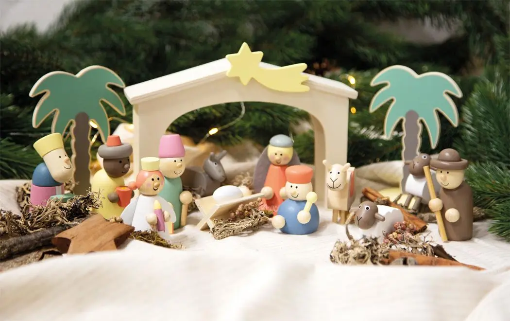 Bild: 4020972126894 | Spielset Holzkrippe Weihnachtsgeschichte | 12689 | Deutsch | 2025
