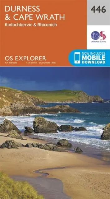 Cover: 9780319246894 | Durness and Cape Wrath | Ordnance Survey | (Land-)Karte | Englisch