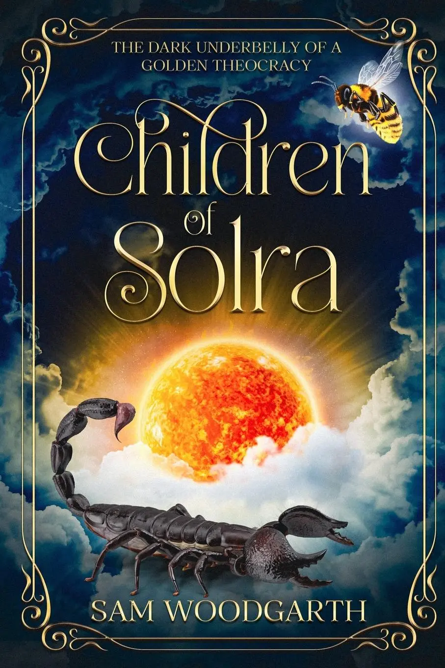 Cover: 9780645716894 | Children of Solra The Dark Underbelly of a Golden Theocracy | Buch