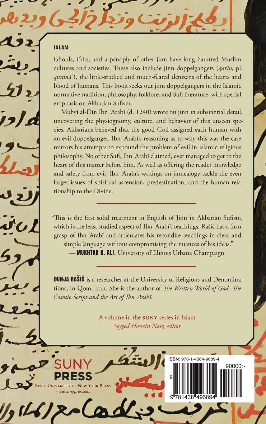 Rückseite: 9781438496894 | Bedeviled | Jinn Doppelgangers in Islam and Akbarian Sufism | Ra¿i¿