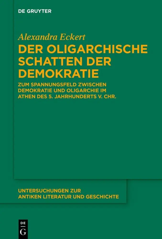 Cover: 9783112246894 | Der oligarchische Schatten der Demokratie | Alexandra Eckert | Buch