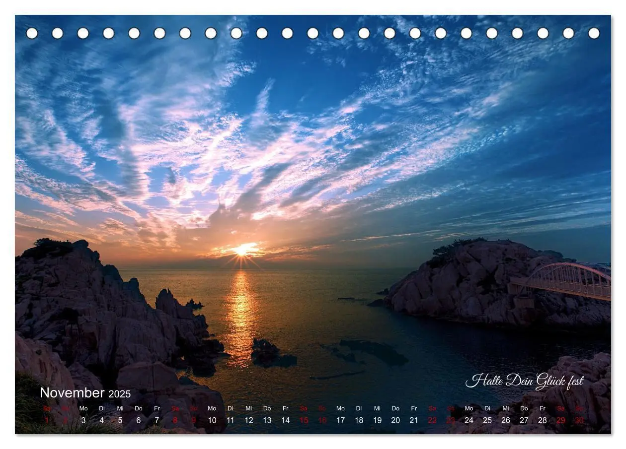Bild: 9783383996894 | Magische Horizonte der Erde (Tischkalender 2025 DIN A5 quer),...