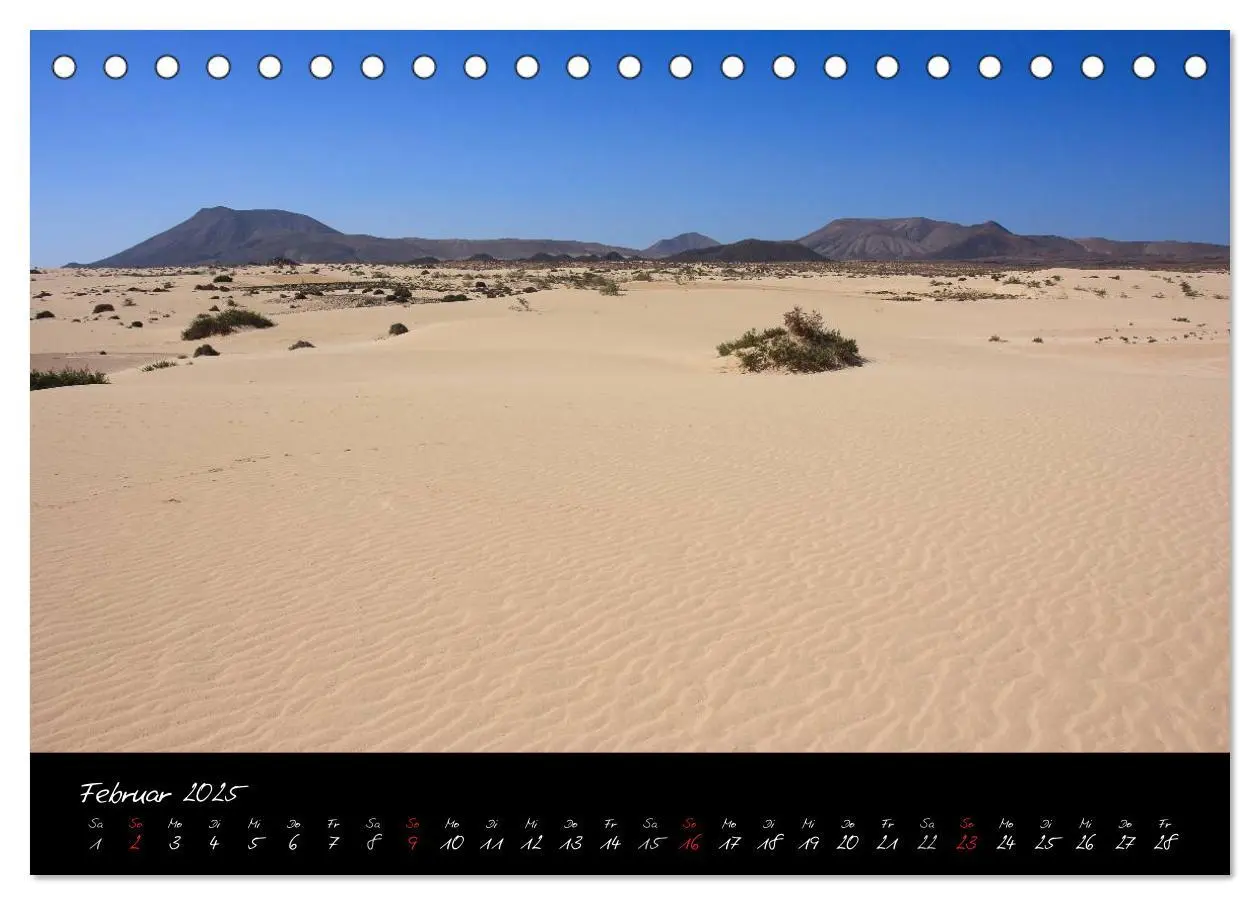 Bild: 9783435776894 | Fuerteventura (Tischkalender 2025 DIN A5 quer), CALVENDO...