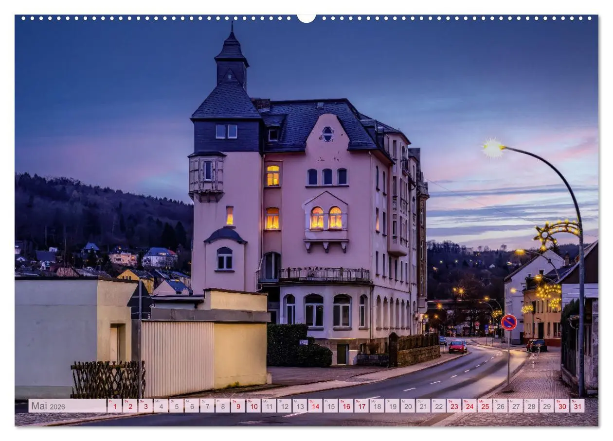 Bild: 9783457316894 | Aue - Bad Schlema Erzgebirge (hochwertiger Premium Wandkalender...
