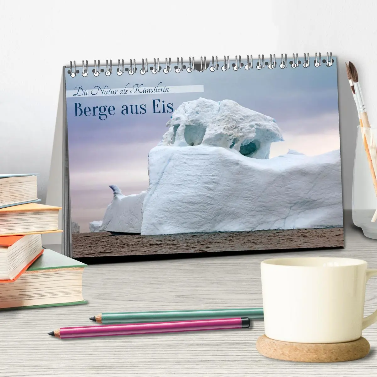 Bild: 9783457486894 | Berge aus Eis (Tischkalender 2026 DIN A5 quer), CALVENDO...