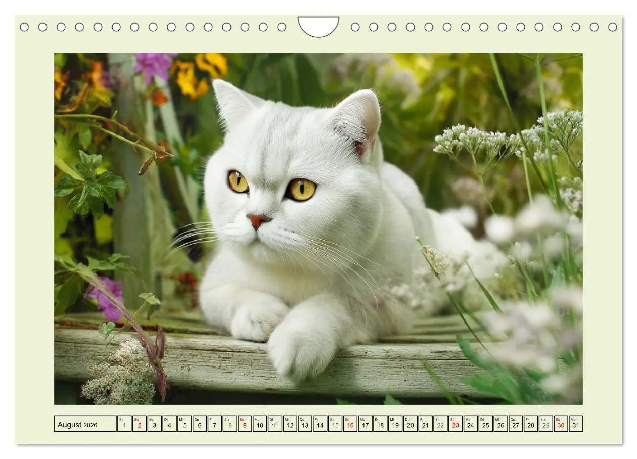 Bild: 9783516026894 | British Shorthair. Sanfte Würde und Katzenglück im Grünen...
