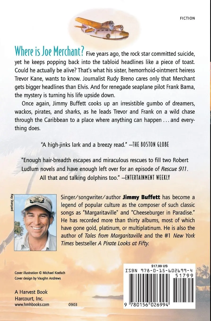 Rückseite: 9780156026994 | Where Is Joe Merchant? | Jimmy Buffett | Taschenbuch | Englisch | 2003