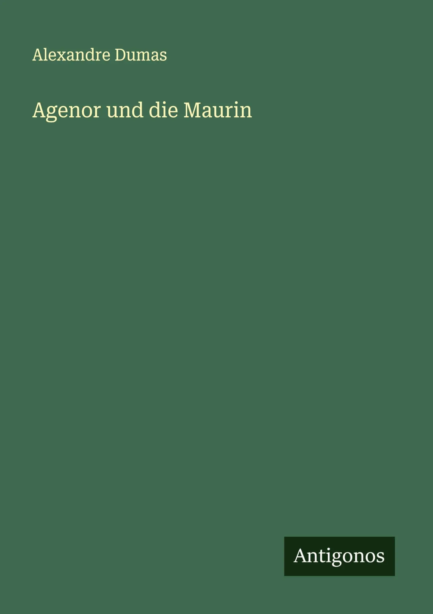 Agenor und die Maurin