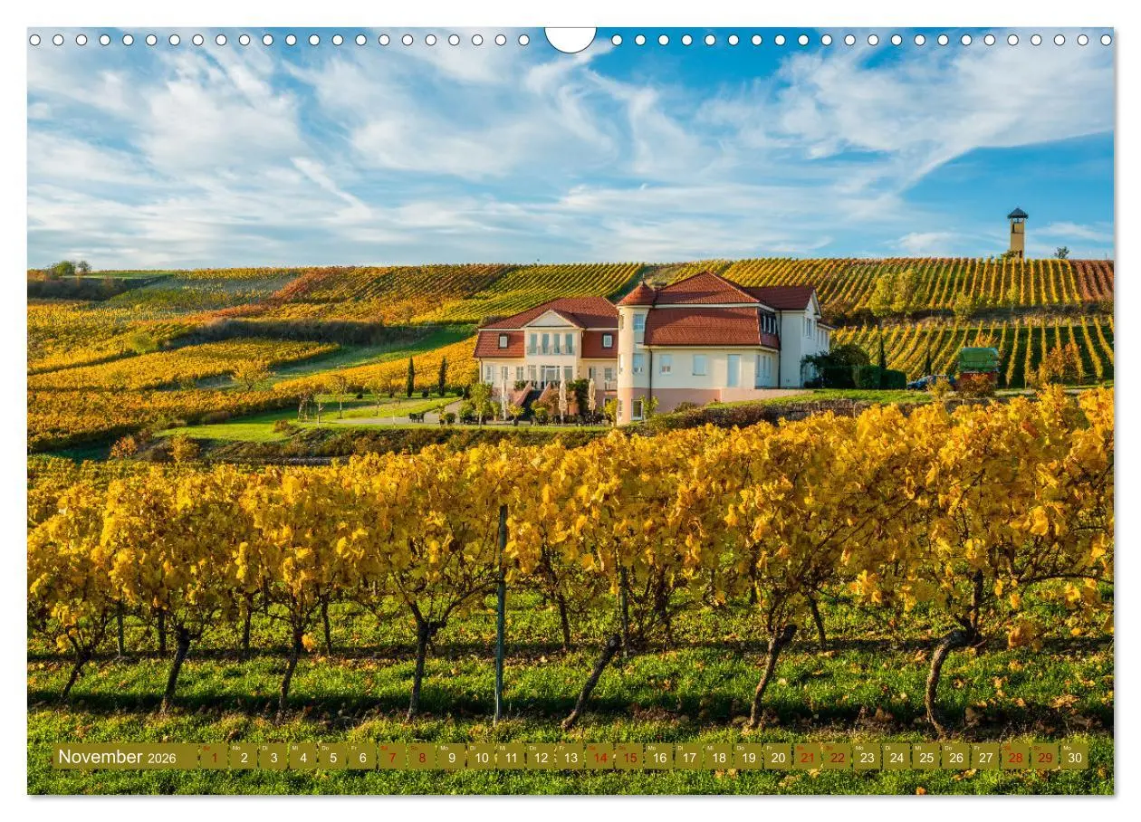 Bild: 9783457546994 | Weinberg-Architektur in Rheinhessen (Wandkalender 2026 DIN A3...