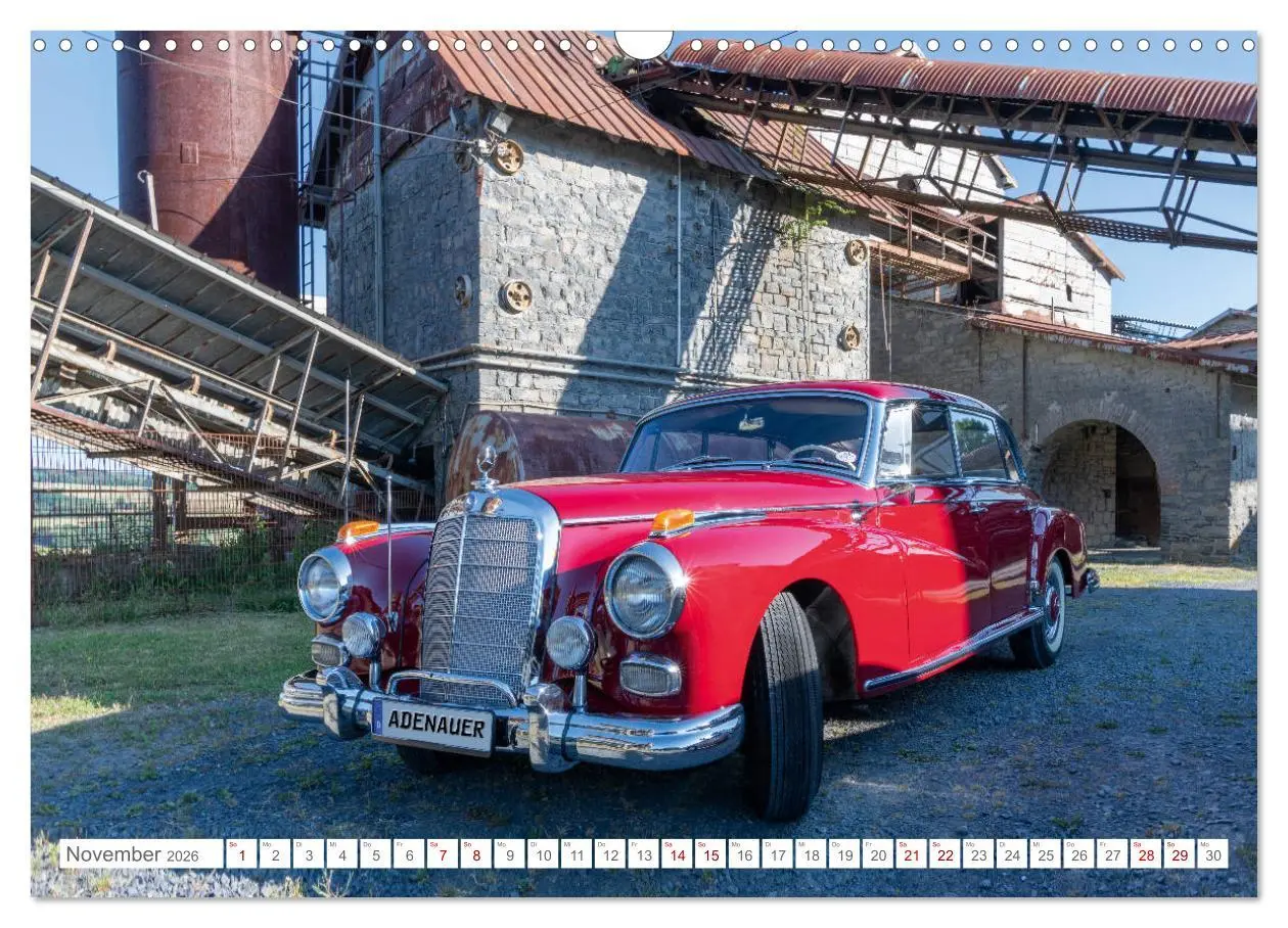 Bild: 9783457786994 | Mercedes Benz Adenauer: Legenden sind rot. (Wandkalender 2026 DIN...