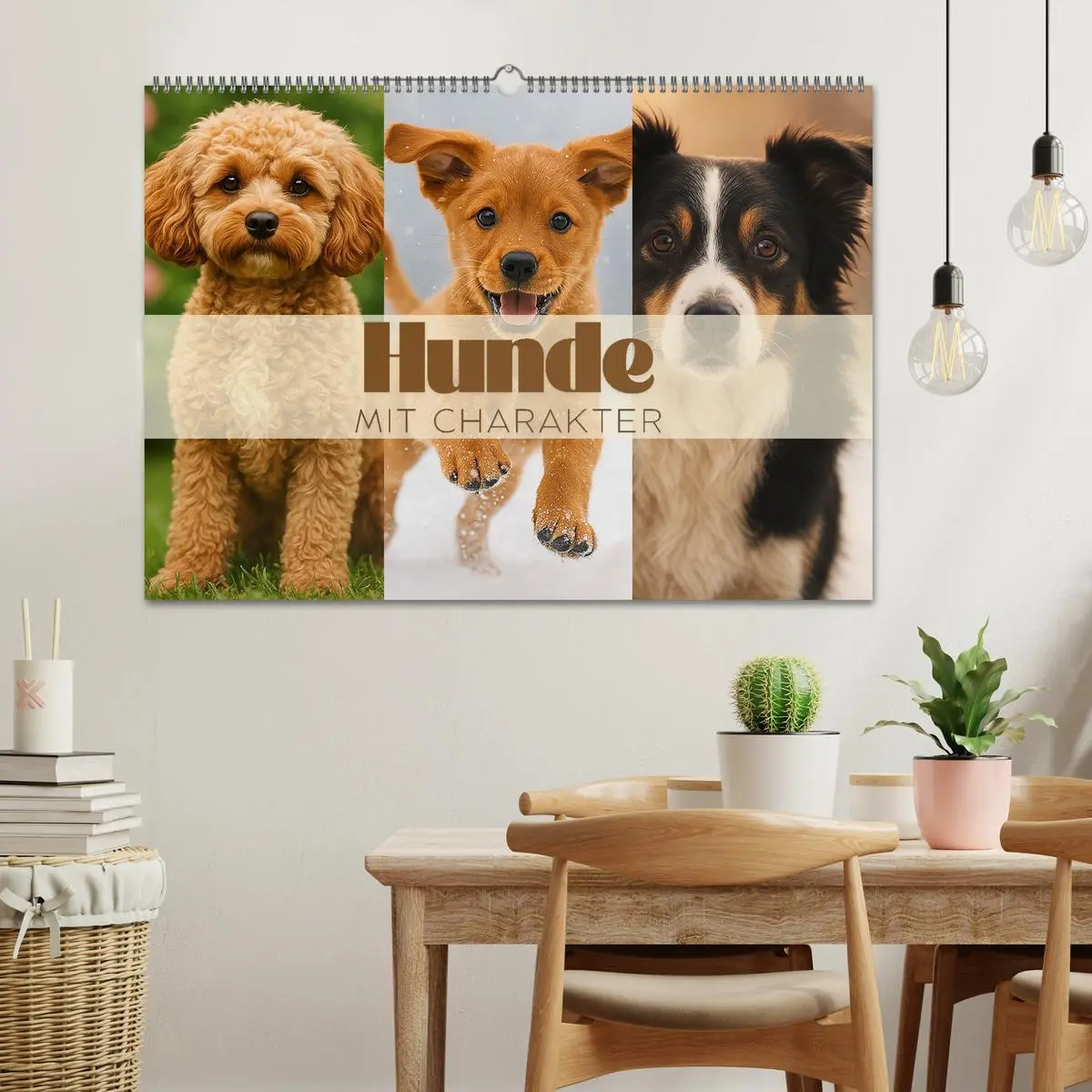 Bild: 9783516636994 | Hunde mit Charakter (Wandkalender 2026 DIN A2 quer), CALVENDO...