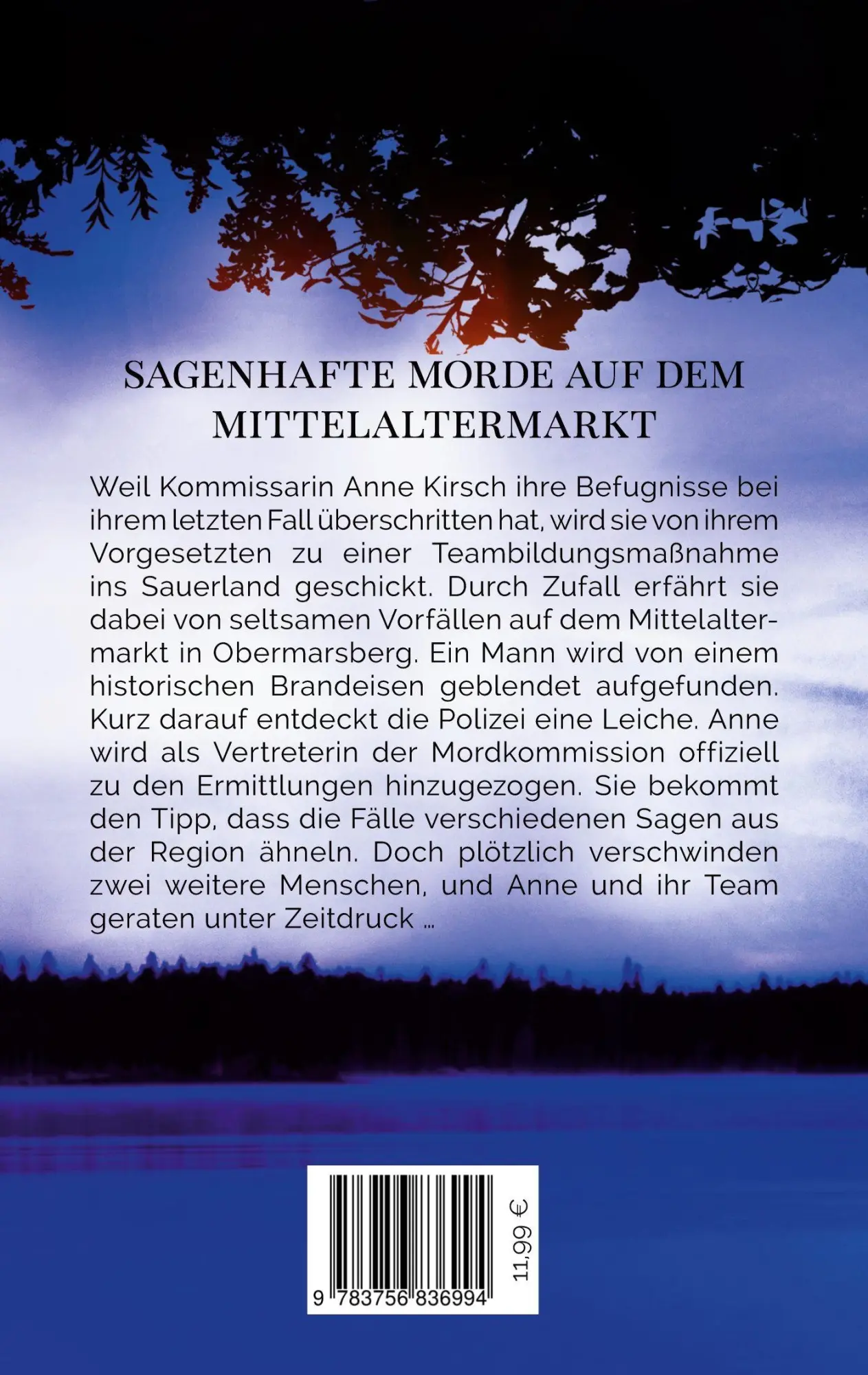 Rückseite: 9783756836994 | Erzähl mir vom Tod | Ein Sauerlandkrimi | Mareike Albracht | Buch
