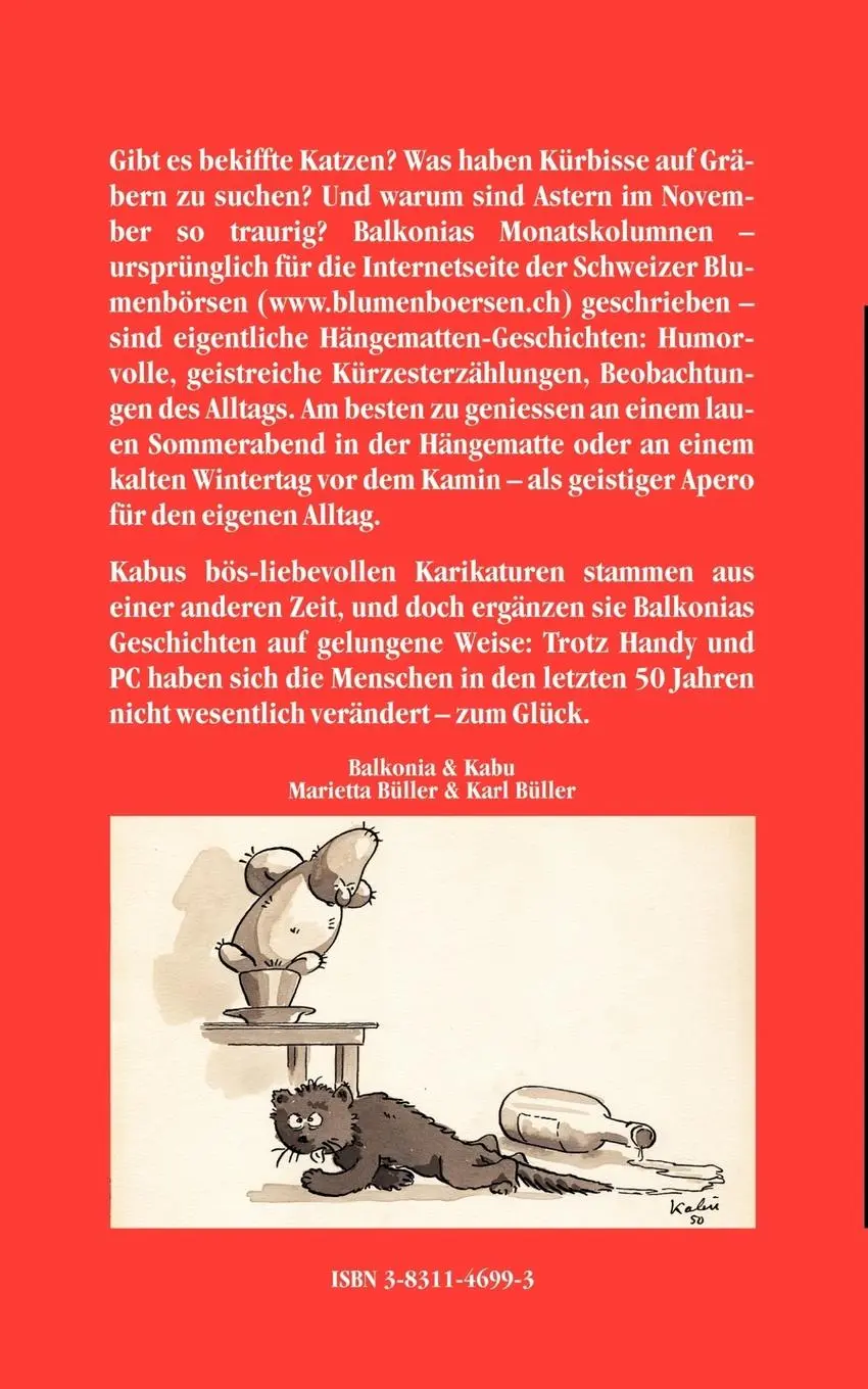 Rückseite: 9783831146994 | Noch nie einen Kaktus gesehen? | Balkonia (u. a.) | Taschenbuch | 2023