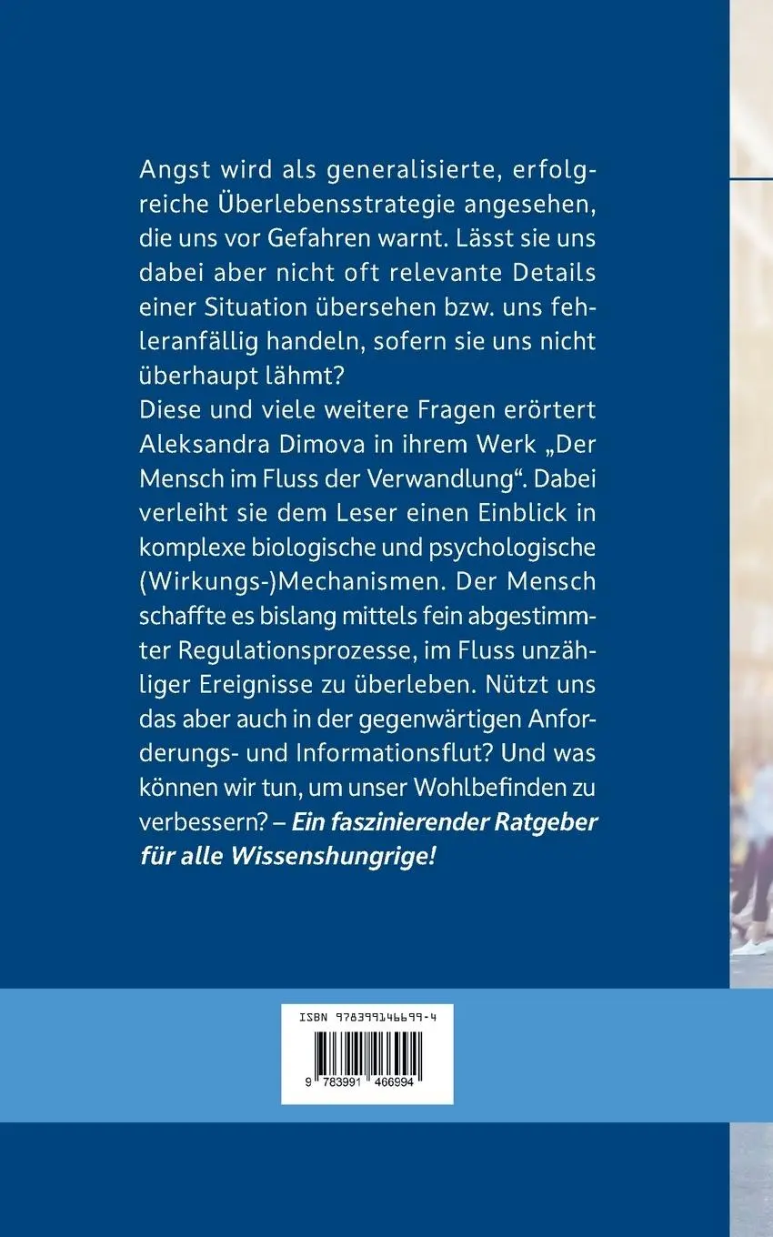 Rückseite: 9783991466994 | Der Mensch im Fluss der Verwandlung | Aleksandra Dimova | Taschenbuch