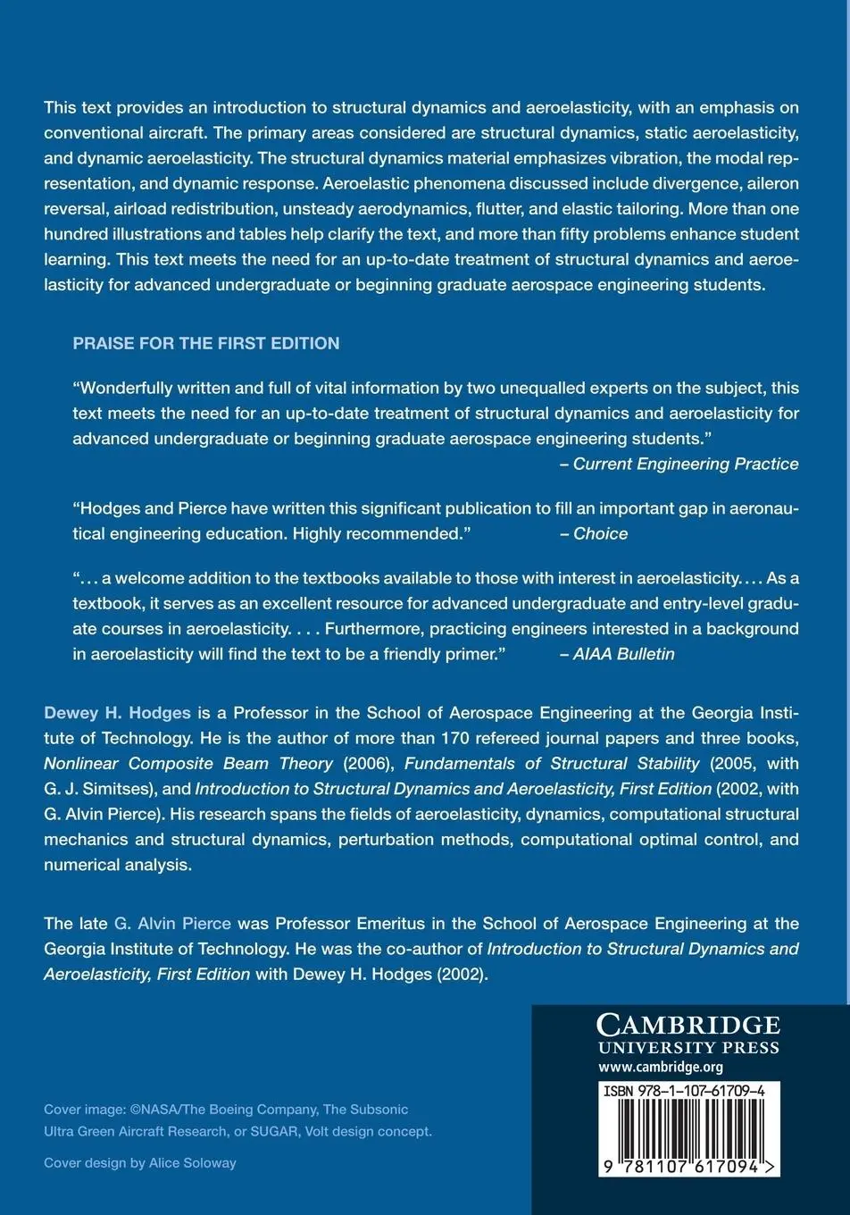 Rückseite: 9781107617094 | Introduction to Structural Dynamics and Aeroelasticity | Taschenbuch