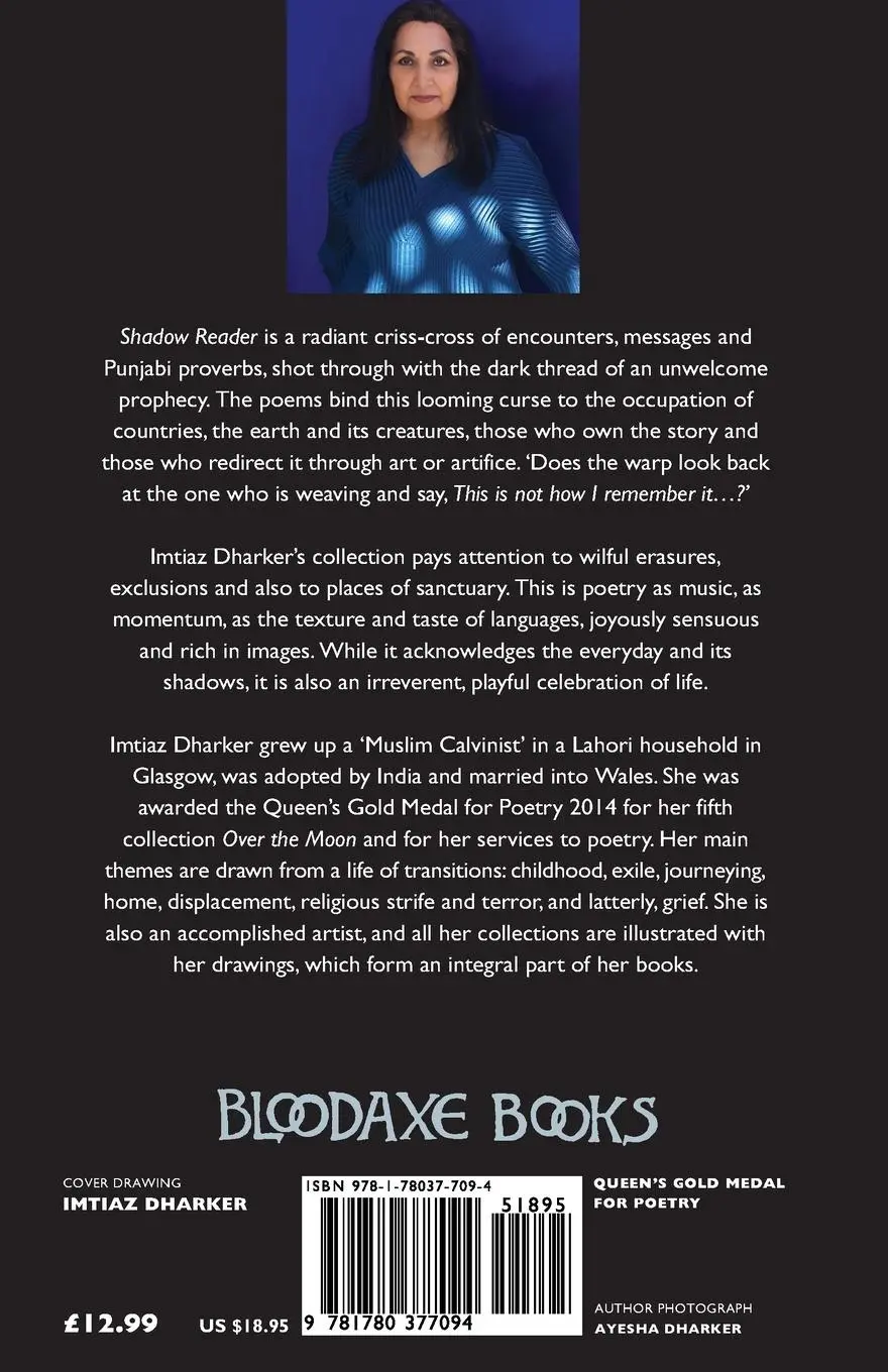 Rückseite: 9781780377094 | Shadow Reader | Imtiaz Dharker | Taschenbuch | Englisch | 2024