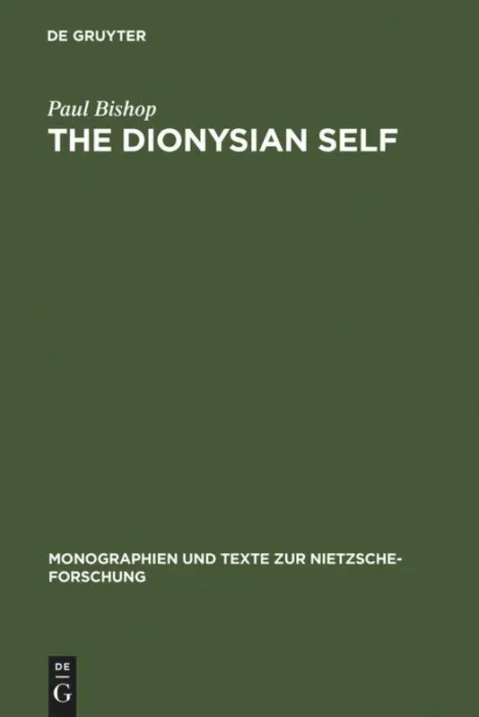 Cover: 9783110147094 | The Dionysian Self | C.G. Jung's Reception of Friedrich Nietzsche