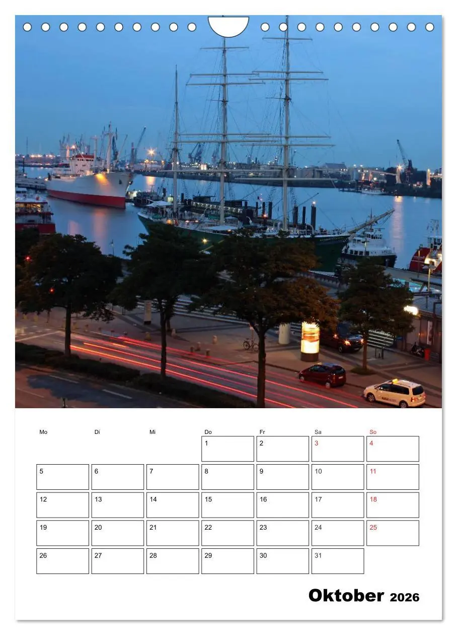 Bild: 9783516457094 | Schönes Hamburg (Wandkalender 2026 DIN A4 hoch), CALVENDO...