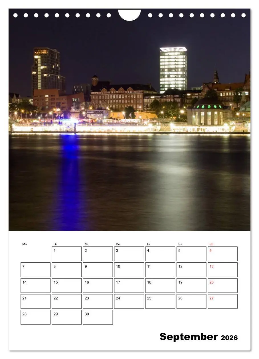 Bild: 9783516457094 | Schönes Hamburg (Wandkalender 2026 DIN A4 hoch), CALVENDO...