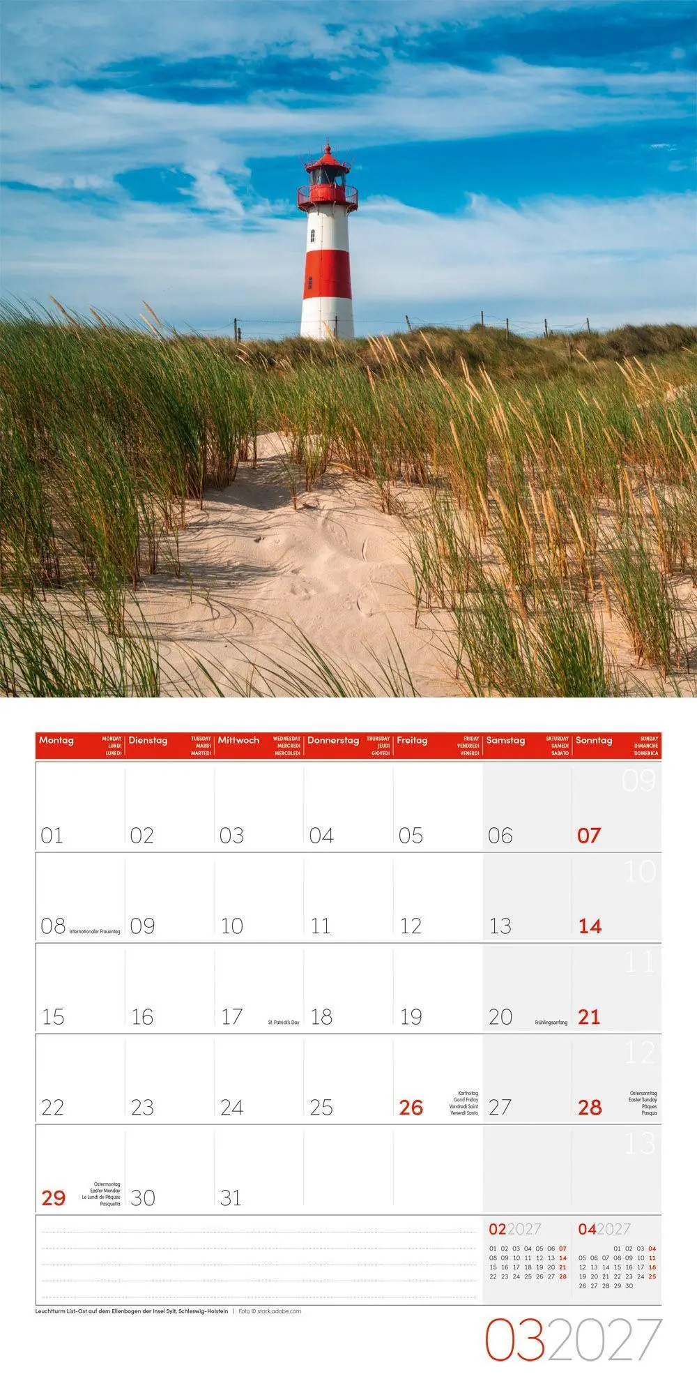 Bild: 9783838447094 | Deutschland Kalender 2027 - 30x30 - Art12 | Ackermann Kunstverlag GmbH