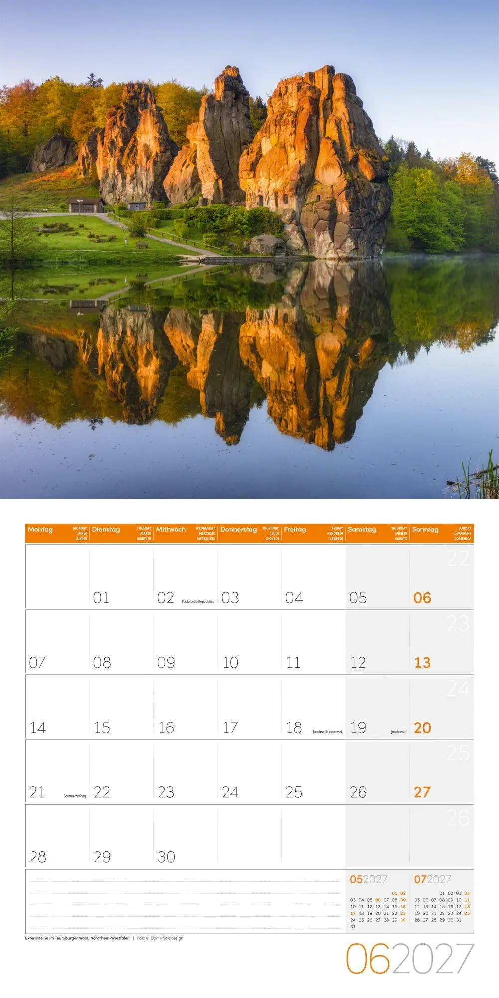Bild: 9783838447094 | Deutschland Kalender 2027 - 30x30 - Art12 | Ackermann Kunstverlag GmbH