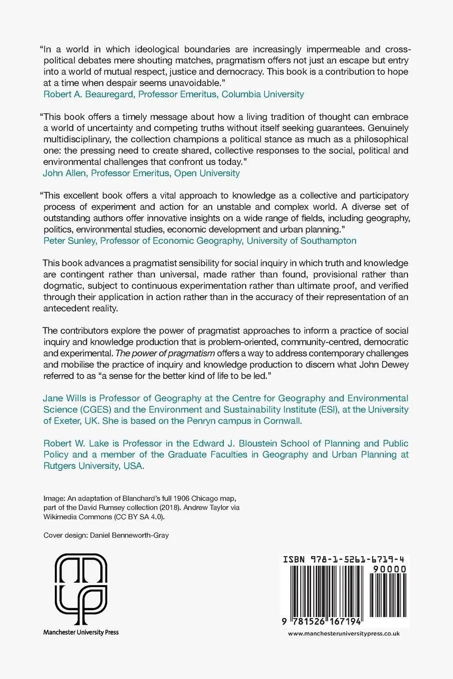 Rückseite: 9781526167194 | The power of pragmatism | Knowledge production and social inquiry
