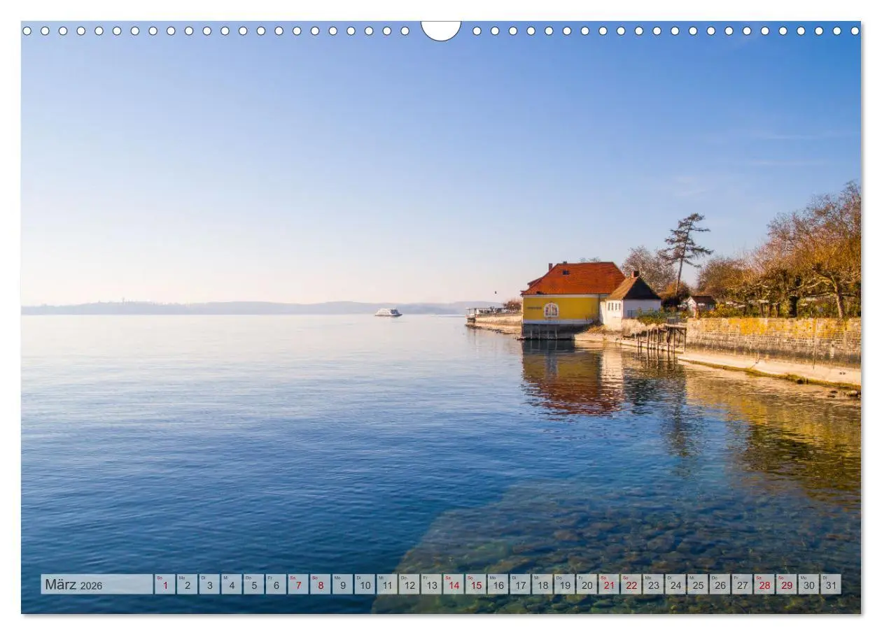 Bild: 9783457287194 | Momente am Bodensee (Wandkalender 2026 DIN A3 quer), CALVENDO...