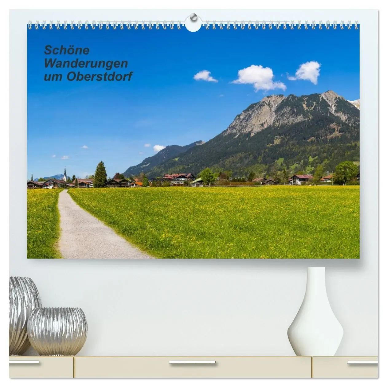 Cover: 9783457737194 | Schöne Wanderungen um Oberstdorf (hochwertiger Premium Wandkalender...