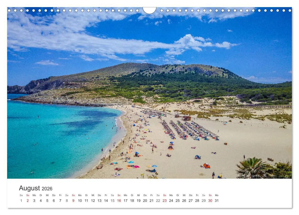 Bild: 9783457807194 | Mallorca, Mallorca (Wandkalender 2026 DIN A3 quer), CALVENDO...