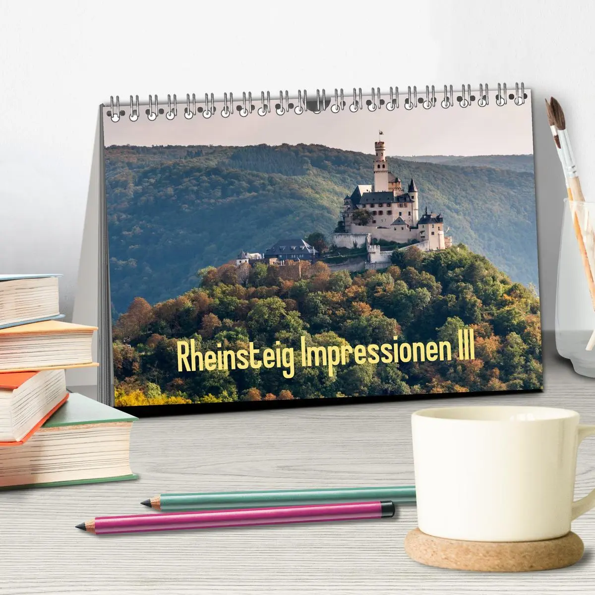 Bild: 9783516137194 | Rheinsteig Impressionen III (Tischkalender 2026 DIN A5 quer),...