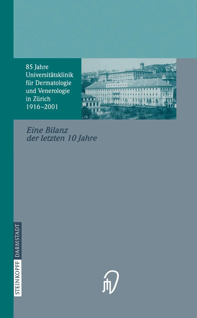 Cover: 9783642937194 | 85 Jahre Universitätsklinik für Dermatologie und Venerologie Zürich...