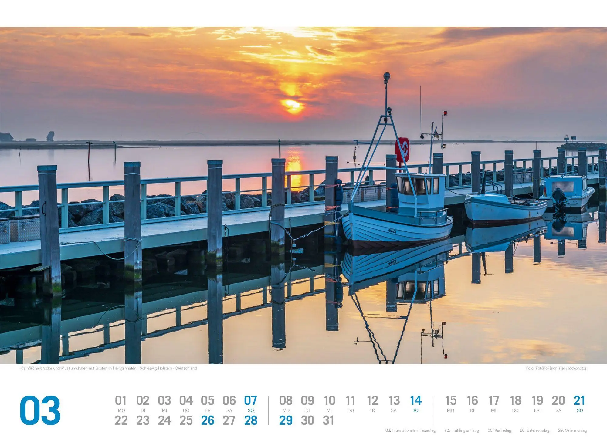 Bild: 9783838437194 | Ostsee ReiseLust Kalender 2027 von Flensburg bis nach Usedom | GmbH