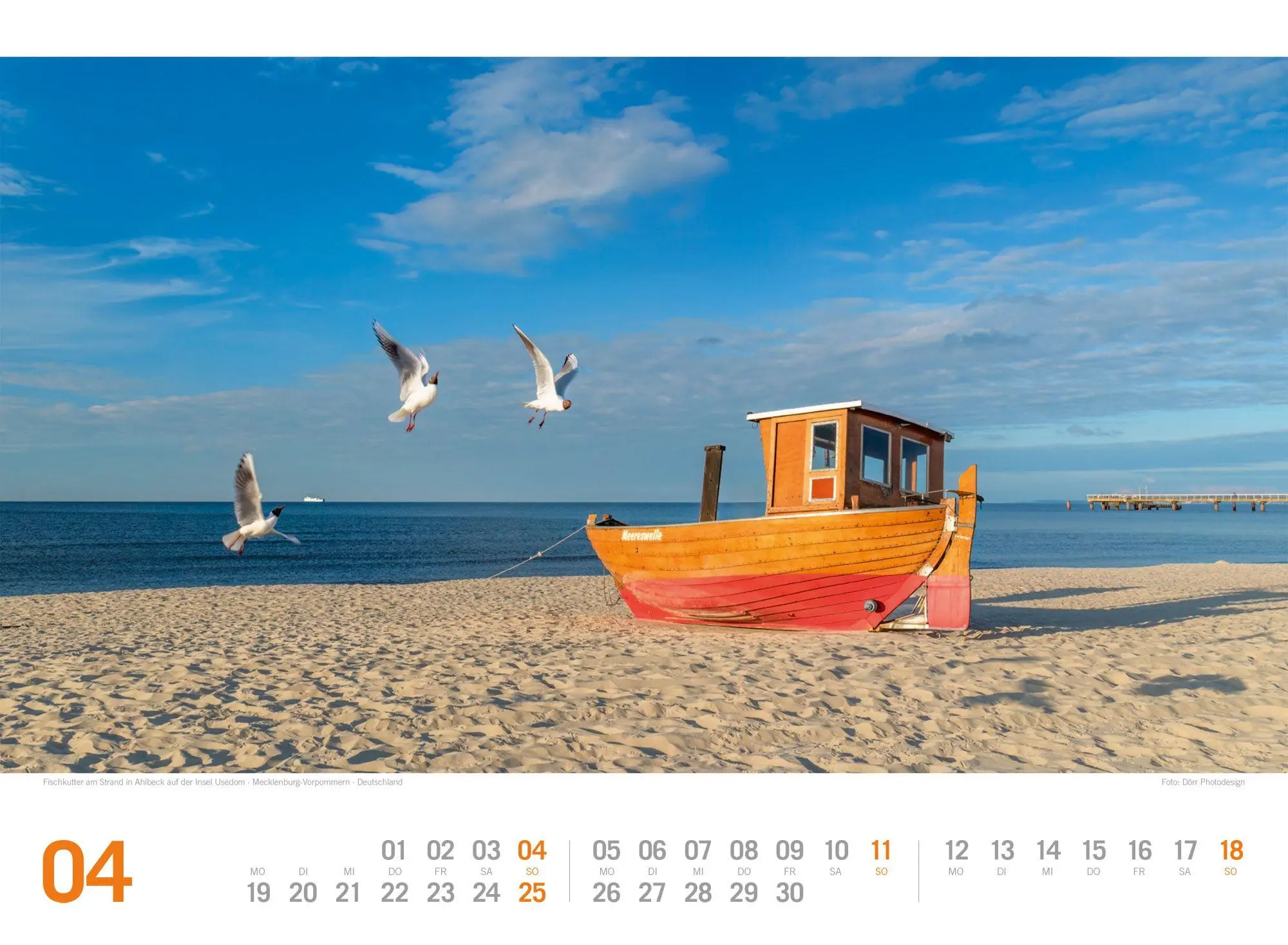Bild: 9783838437194 | Ostsee ReiseLust Kalender 2027 von Flensburg bis nach Usedom | GmbH