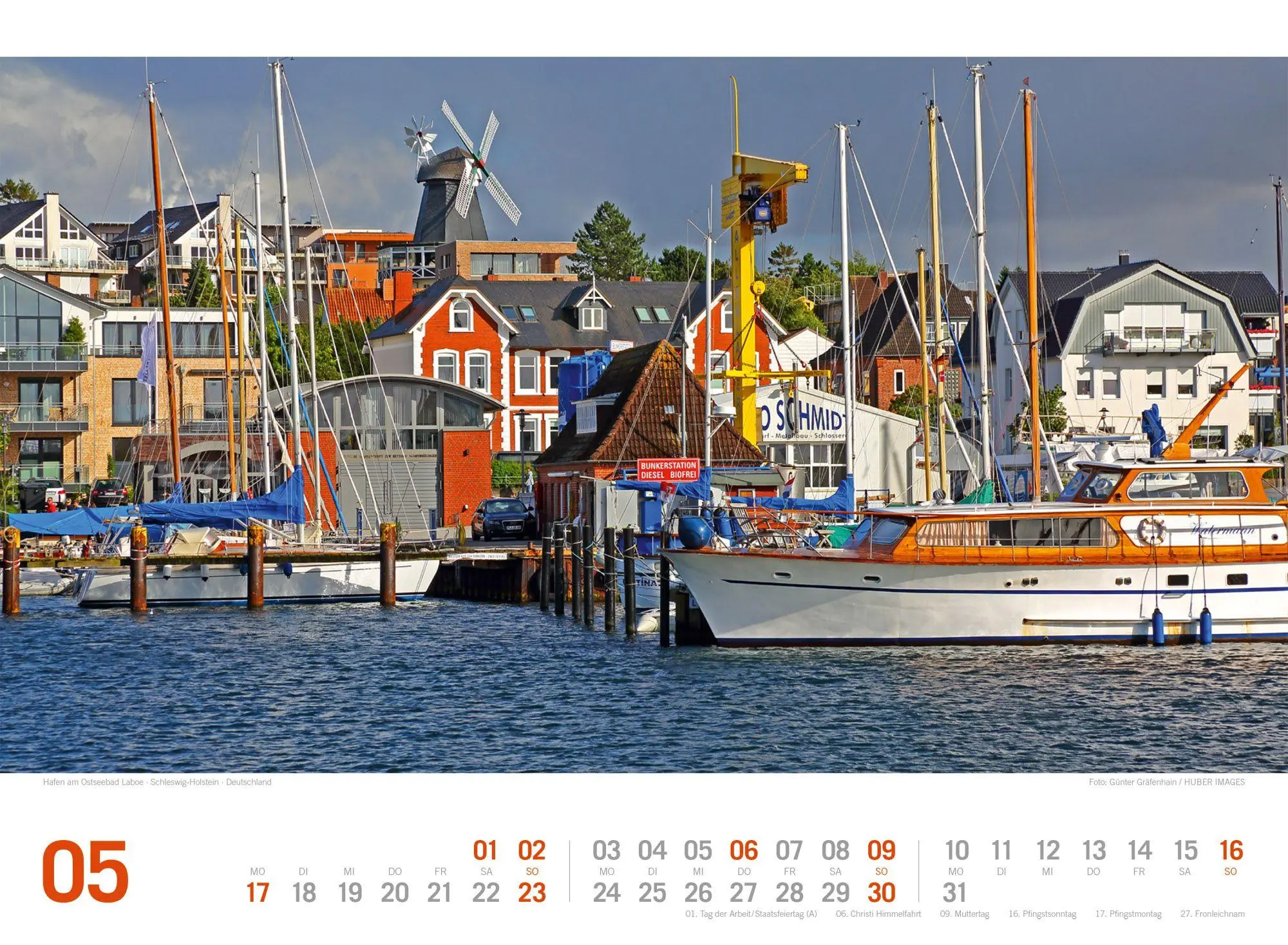 Bild: 9783838437194 | Ostsee ReiseLust Kalender 2027 von Flensburg bis nach Usedom | GmbH