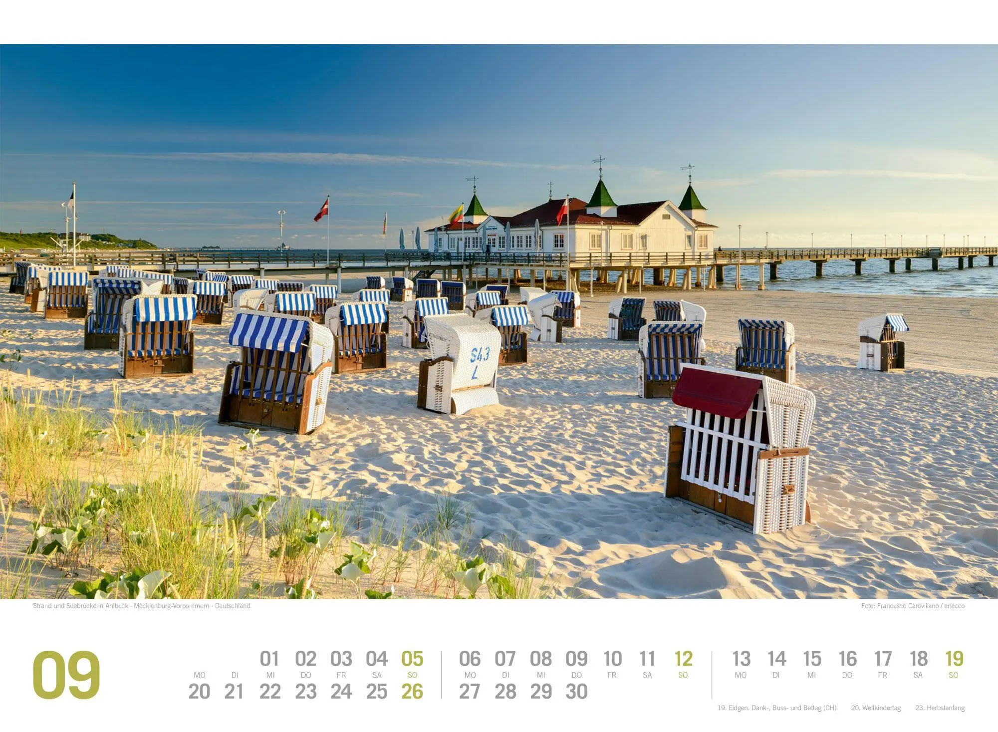 Bild: 9783838437194 | Ostsee ReiseLust Kalender 2027 von Flensburg bis nach Usedom | GmbH