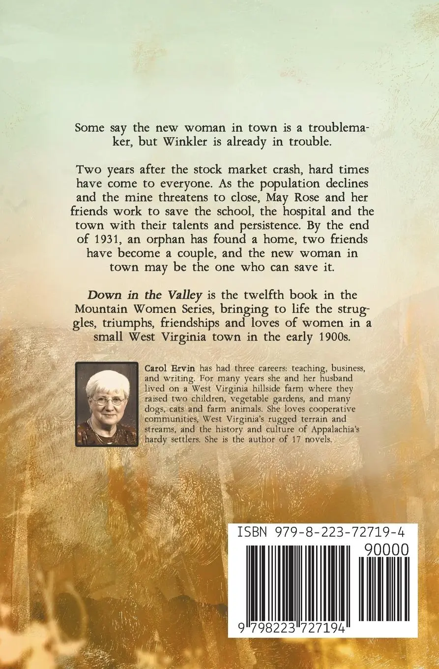 Rückseite: 9798223727194 | Down in the Valley | Carol Ervin | Taschenbuch | Englisch | 2020