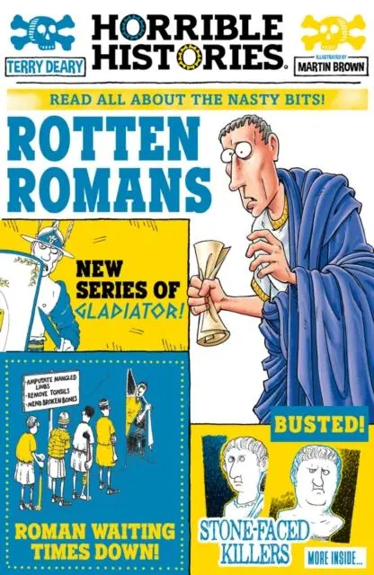 Cover: 9780702307294 | Rotten Romans | Terry Deary | Taschenbuch | 192 S. | Englisch | 2021