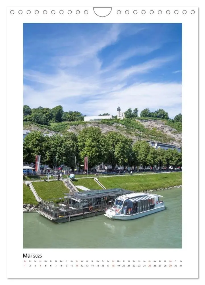 Bild: 9783457037294 | Wunderschönes SALZBURG (Wandkalender 2025 DIN A4 hoch), CALVENDO...