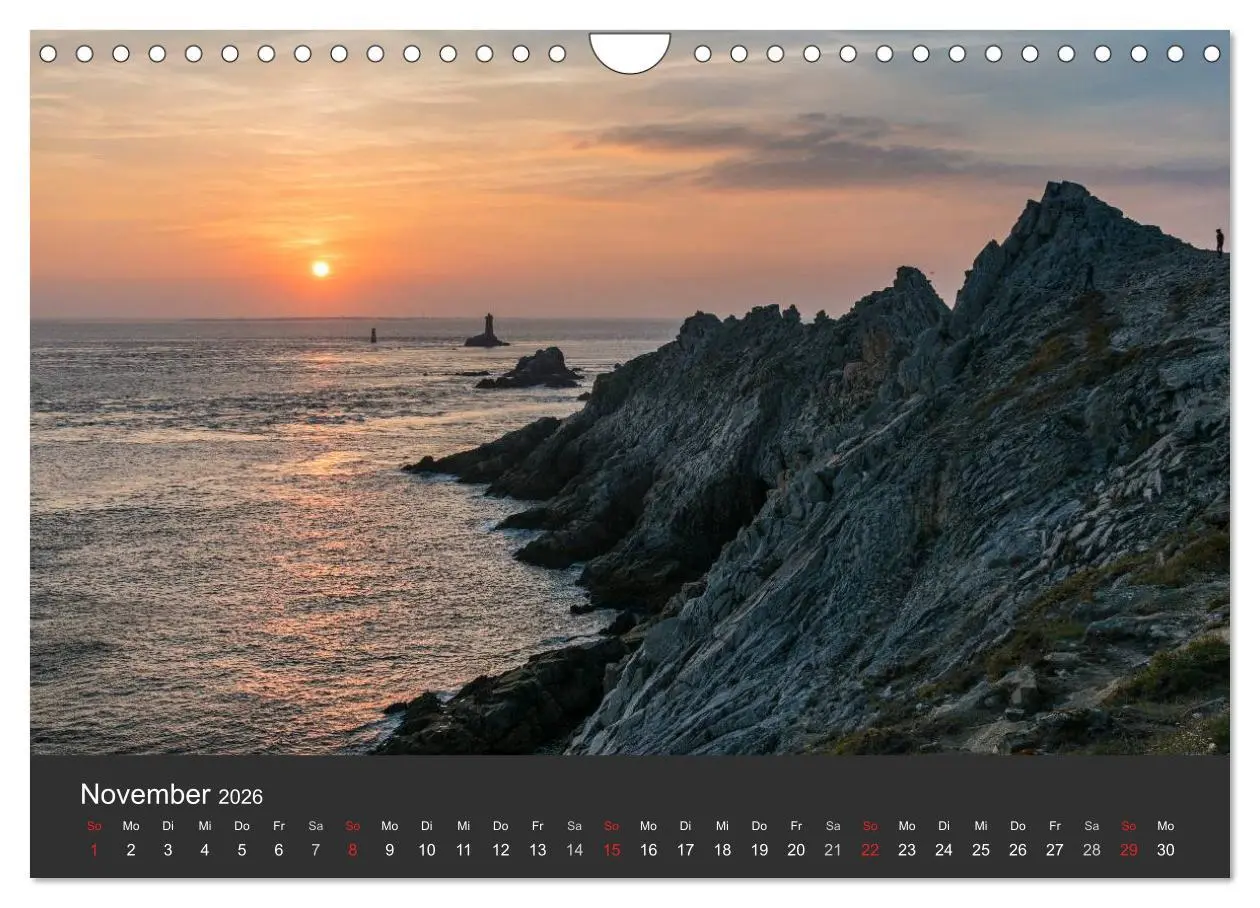 Bild: 9783516057294 | Bretagne - Cap Sizun (Wandkalender 2026 DIN A4 quer), CALVENDO...