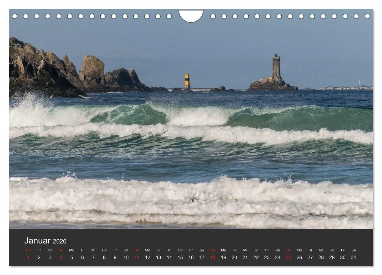 Bild: 9783516057294 | Bretagne - Cap Sizun (Wandkalender 2026 DIN A4 quer), CALVENDO...