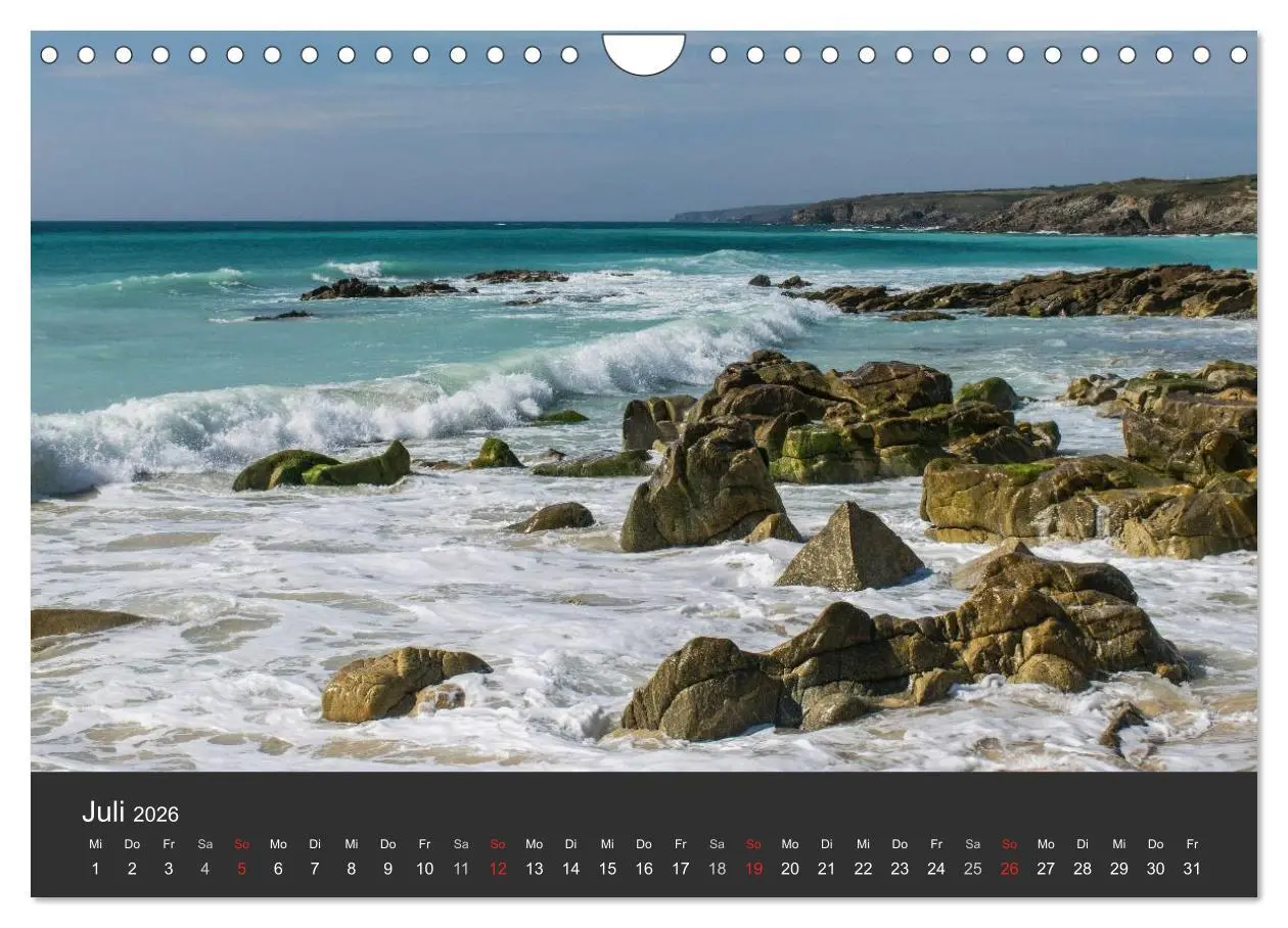 Bild: 9783516057294 | Bretagne - Cap Sizun (Wandkalender 2026 DIN A4 quer), CALVENDO...