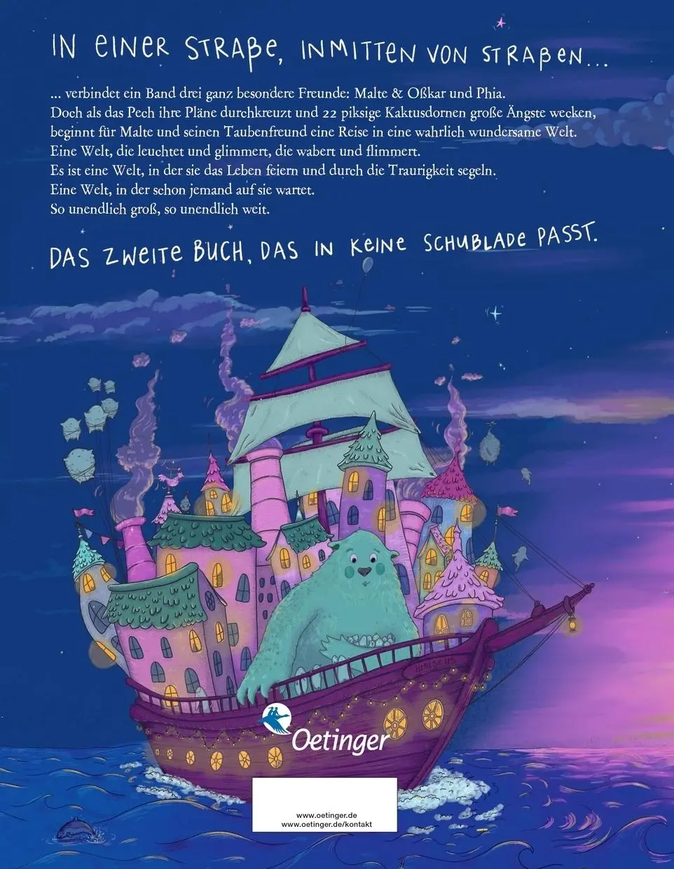Rückseite: 9783751207294 | Malte &amp; Oßkar und der Lauf der Dinge | Amia von Arenberg (u. a.)