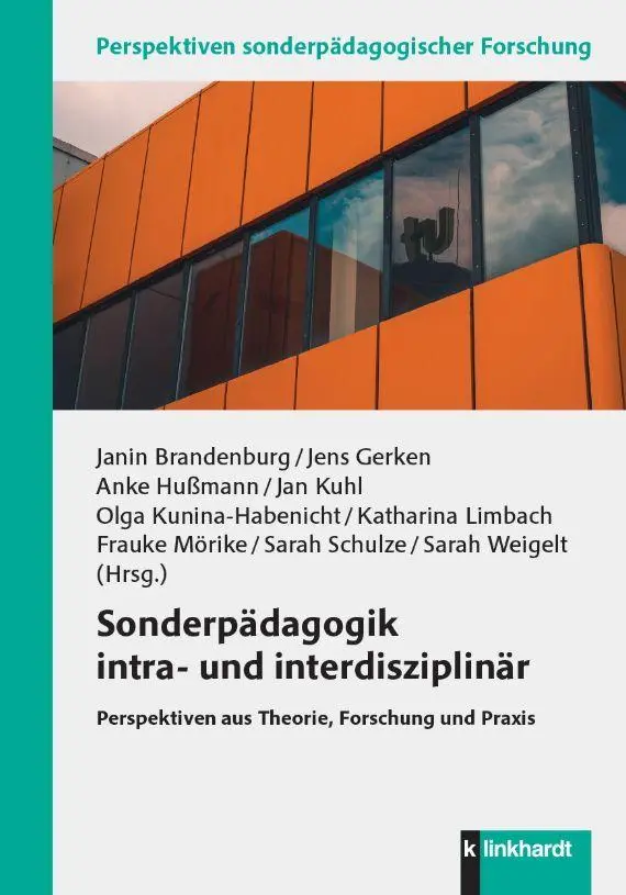 Cover: 9783781527294 | Sonderpädagogik intra- und interdisziplinär | Brandenburg (u. a.)