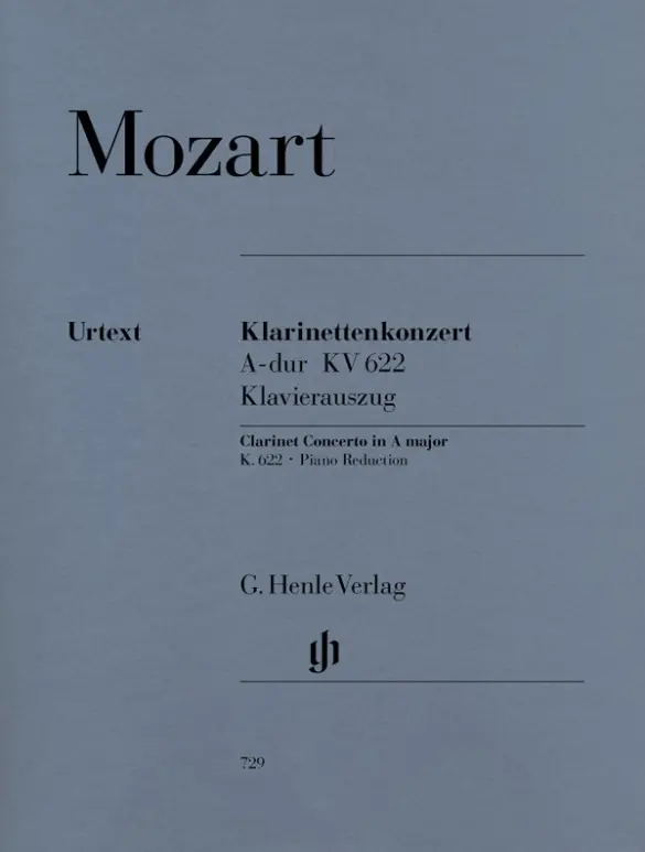 Cover: 9790201807294 | Wolfgang Amadeus Mozart - Klarinettenkonzert A-dur KV 622 | Wiese
