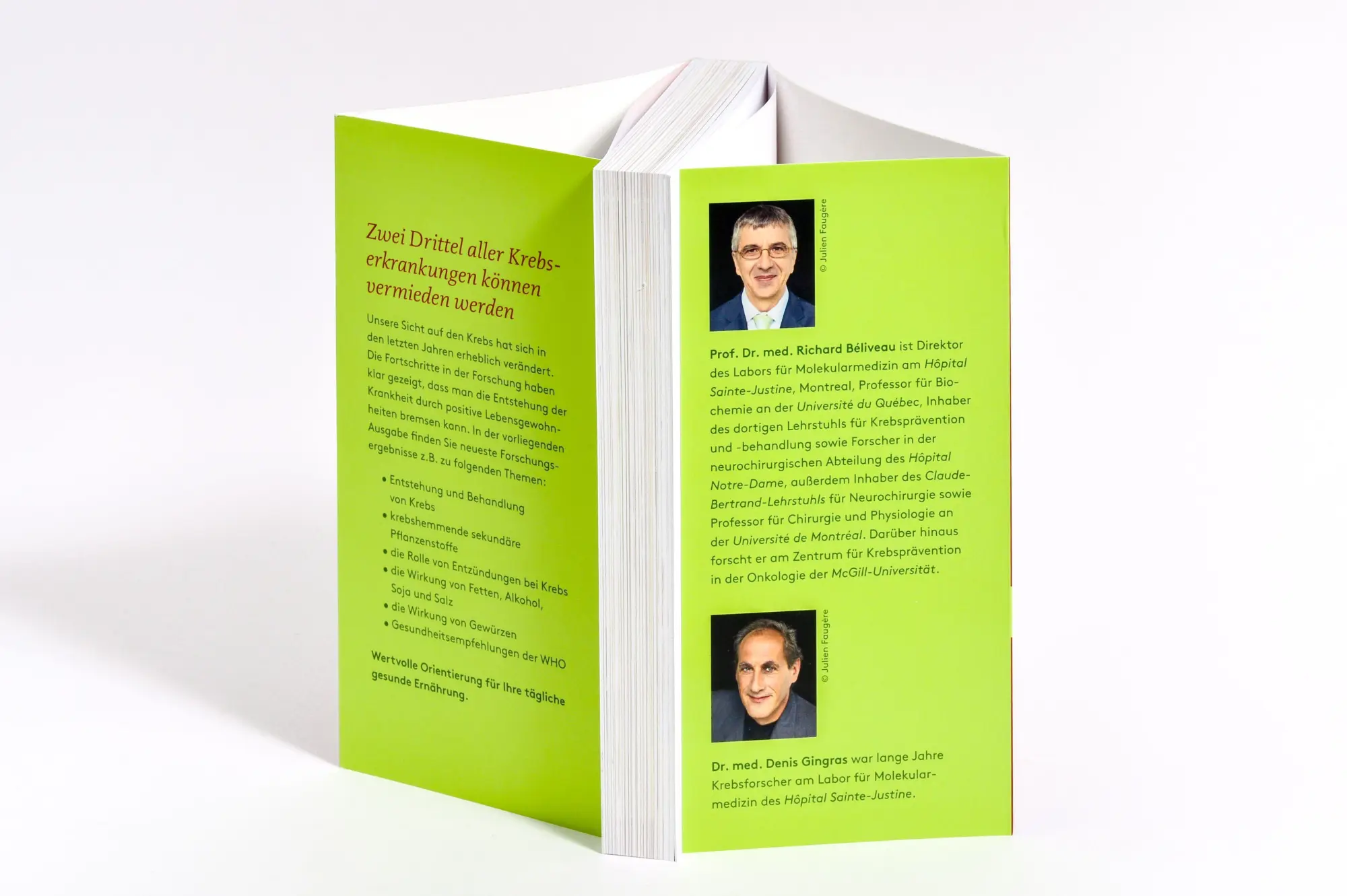 Bild: 9783442177394 | Krebszellen mögen keine Himbeeren | Richard Béliveau (u. a.) | Buch